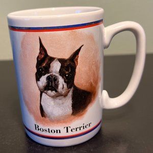 Papel BOSTON TERRIER Portrait Art by Ruth Maystead  Mug ~ Dog Breed ~ Dog Lover